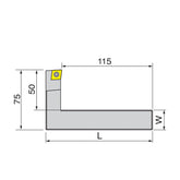 WBST Square Shank External Boring Tool Holde - Big-tools Industrial Supply Tools for Metal Cutting